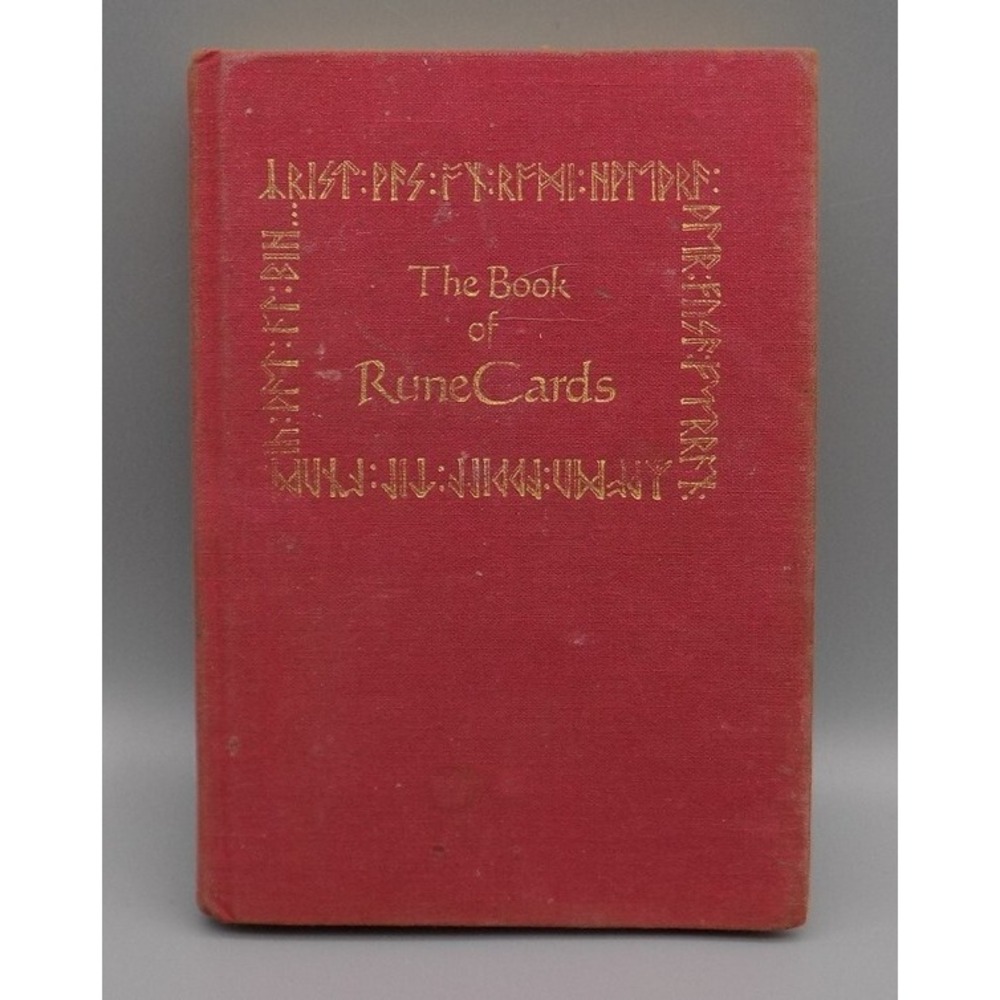 1st Ed The Book of Rune Cards Ralph Blum Sacred Play Self-Discovery D&D 1989